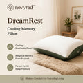 novyrad™ DreamRest Cooling Memory Pillow
