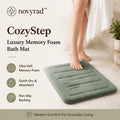 novyrad™ CozyStep Luxury Memory Foam Bath Mat