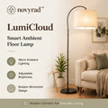 novyrad™ LumiCloud Smart Ambient Floor Lamp