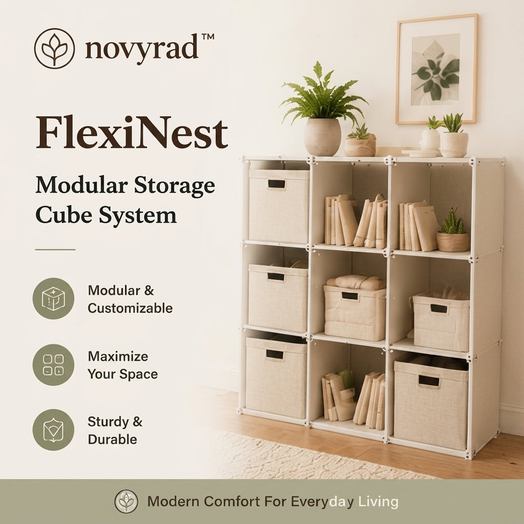 novyrad™ FlexiNest Modular Storage Cube System