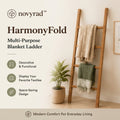 novyrad™ HarmonyFold Multi-Purpose Home Blanket Ladder