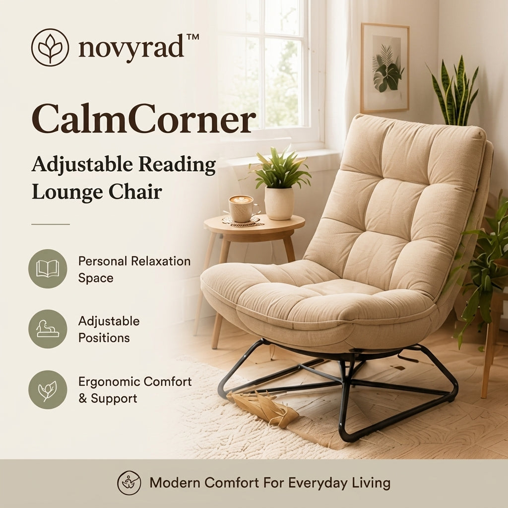 novyrad™ CalmCorner Adjustable Reading Lounge Chair